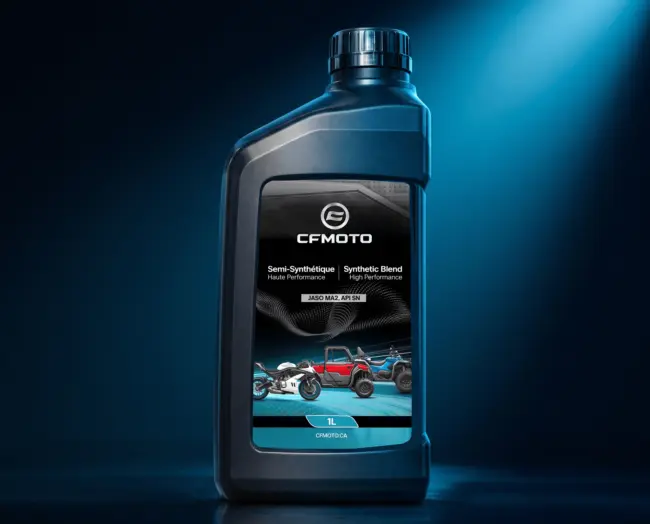 Engine oil bottle